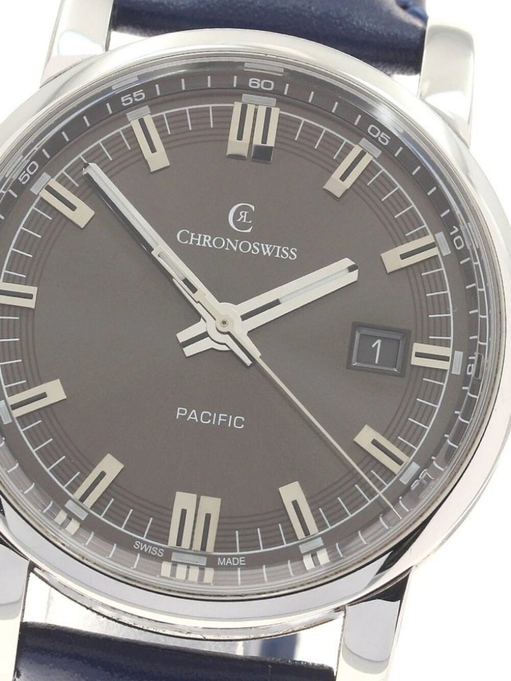 Chronoswiss Pacific CH2883 Date Gray Dial Automatic Men's Watch_958164